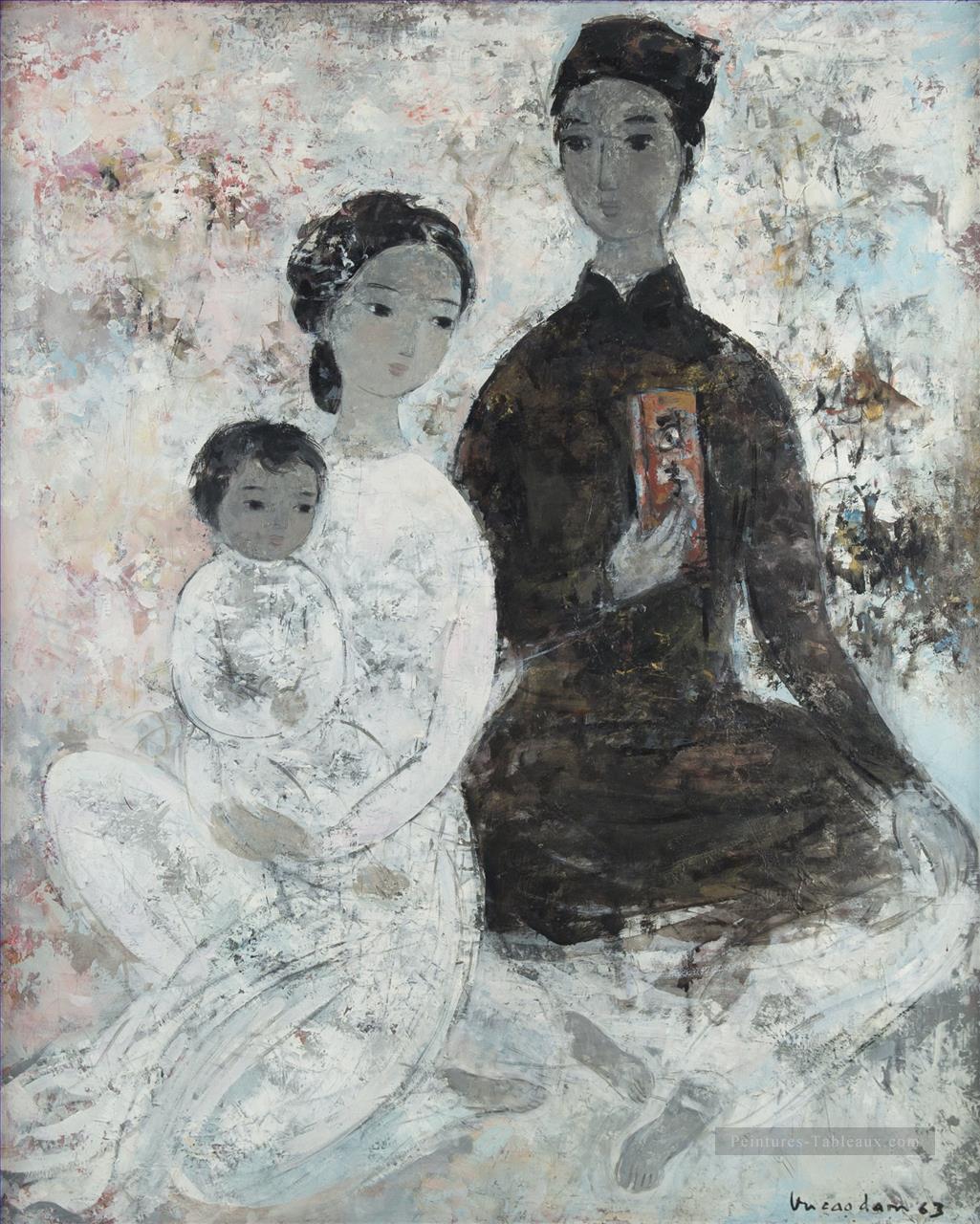 VCD The Family Asiatique Peintures à l'huile
